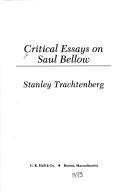 Cover of: Critical essays on Saul Bellow