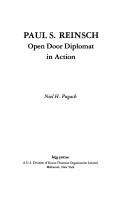 Cover of: Paul S. Reinsch, open door diplomat in action