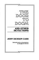 Cover of: The door to doom, and other detections