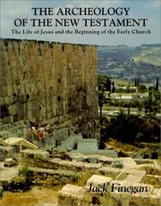 The archeology of the New Testament by Jack Finegan