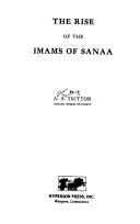 Cover of: The rise of the imams of Sanaa