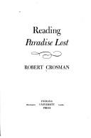 Cover of: Reading Paradise lost