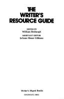 Cover of: The Writer's resource guide