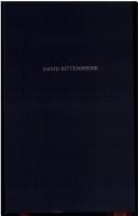 David Rittenhouse by Brooke Hindle