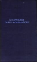 Cover of: Le capitalisme dans le monde antique by Giuseppe Salvioli