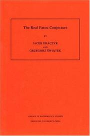 Cover of: The real Fatou conjecture by Jacek Graczyk