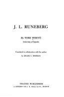 Cover of: J.L. Runeberg