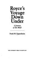 Cover of: Royce's voyage down under: a journey of the mind