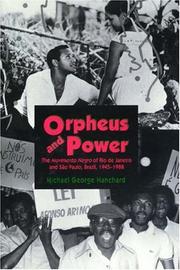 Cover of: Orpheus and Power