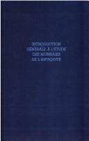 Cover of: Introduction générale à l'étude des monnaies de l'antiquité by Ernest Babelon