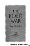 Cover of: The Boer War by Pakenham, Thomas, Hon