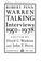 Cover of: Robert Penn Warren talking