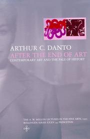 Cover of: After the End of Art by Arthur C. Danto