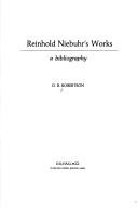 Reinhold Niebuhr's works by D. B. Robertson