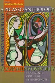 Cover of: A Picasso anthology by edited by Marilyn McCully.