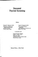 Cover of: Neonatal thyroid screening