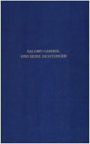 Cover of: Salomo Gabirol und seine Dichtungen by Abraham Geiger