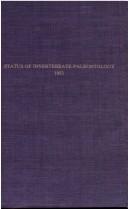 Cover of: Status of invertebrate paleontology, 1953