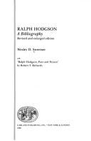 Cover of: Ralph Hodgson | Wesley D. Sweetser