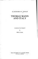 Cover of: Thomas Mann and Italy