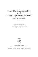 Gas chromatography with glass capillary columns by Walter Jennings