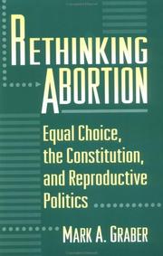 Cover of: Rethinking Abortion