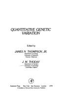 Cover of: Quantitative genetic variation