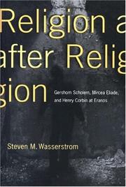 Cover of: Religion after Religion by Steven M. Wasserstrom