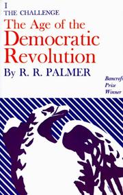 Cover of: The age of the democratic revolution