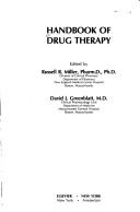 Cover of: Handbook of drug therapy