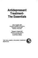 Cover of: Antidepressant treatment: the essentials