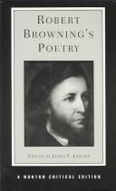 Cover of: Robert Browning's poetry: authoritative texts, criticism
