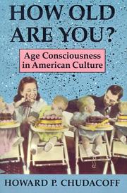 How Old Are You? by Howard P. Chudacoff