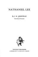 Cover of: Nathaniel Lee