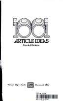Cover of: 1,001 article ideas