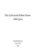 Cover of: The girls in the velvet frame