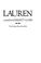 Cover of: Lauren