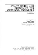Cover of: Plant design and economics for chemical engineers