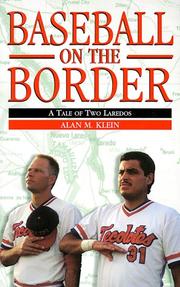 Cover of: Baseball on the Border by Alan M. Klein