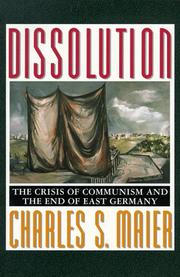 Cover of: Dissolution by Charles S. Maier
