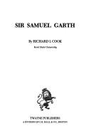 Cover of: Sir Samuel Garth by Richard I. Cook