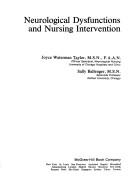 Cover of: Neurological dysfunctions and nursing intervention