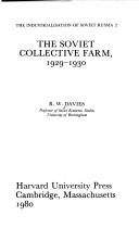 Cover of: The Soviet collective farm, 1929-1930 by Davies, R. W.