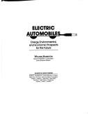 Cover of: Electric automobiles: energy, environmental, and economic prospects for the future