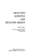 Cover of: Reaction kinetics and reactor design