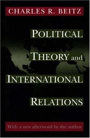 Political theory and international relations