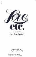 Cover of: Love, etc. by Bel Kaufman
