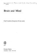 Cover of: Brain and mind. | Symposium on Brain and Mind (1978 Ciba Foundation)