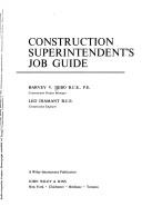 Construction superintendent's job guide by Harvey V. Debo