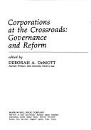 Cover of: Corporations at the crossroads: governance and reform